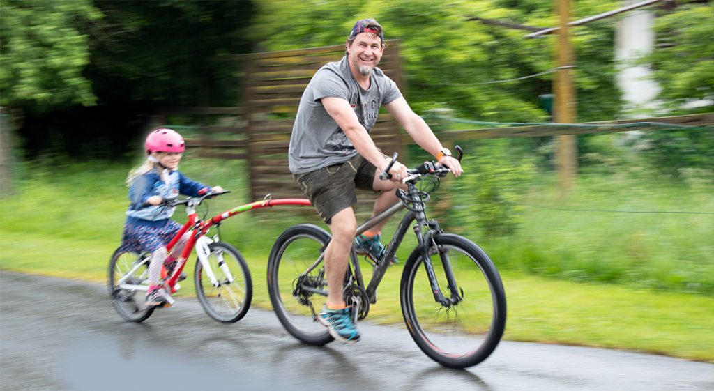 Tandemstangen – die perfekte Lösung fürs Kindefahrrad - Fahrrad